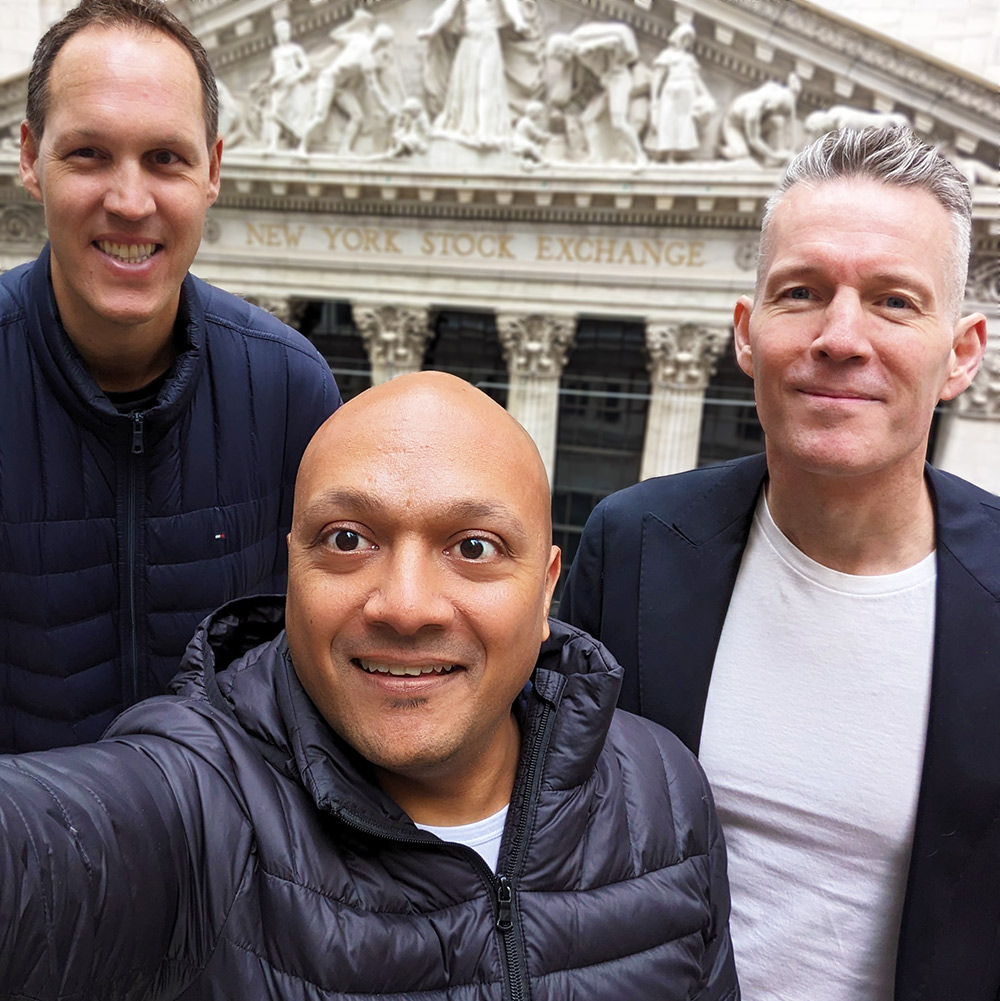Photo of Amit Kothari, Josh Peacock, Dennis Mortensen